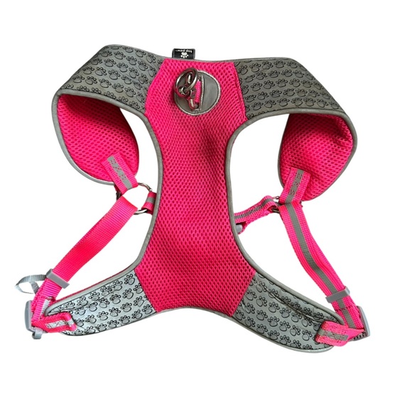 5/$25 Top Paw Hot Pink and Silver Size Large Dog Harness Good condition - Picture 1 of 5